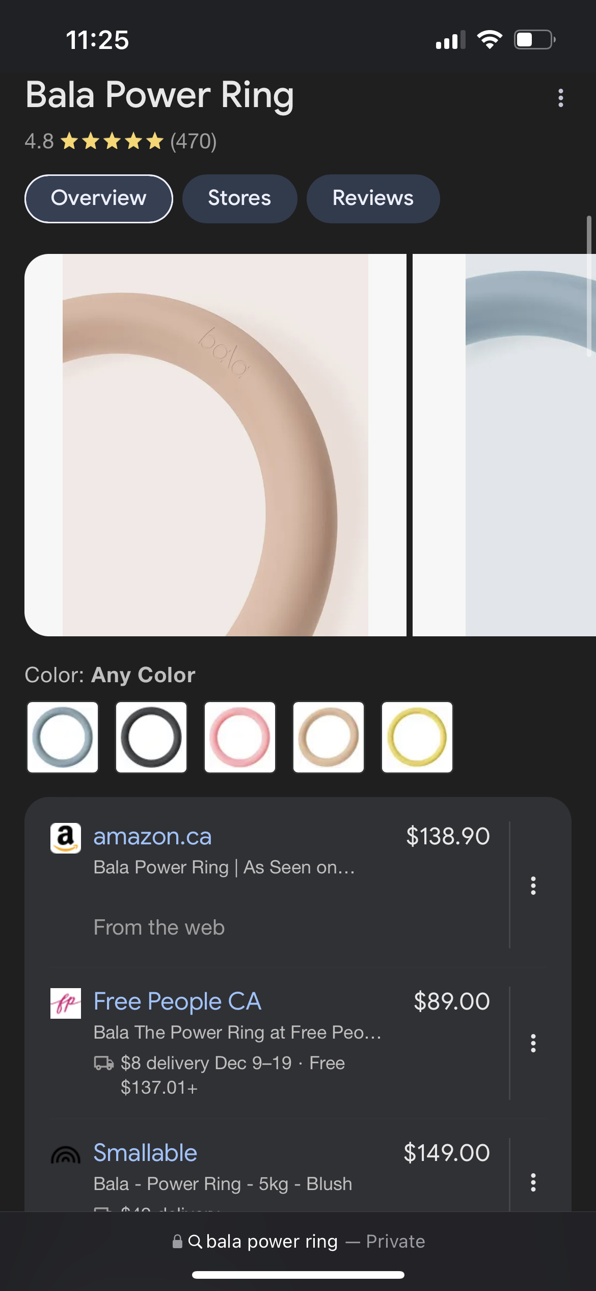 Bala Power Ring 10lb -home work out image indicator(4)