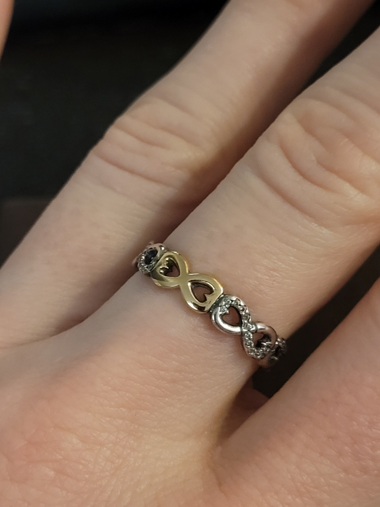 Pandora infinity band ring thumbnail