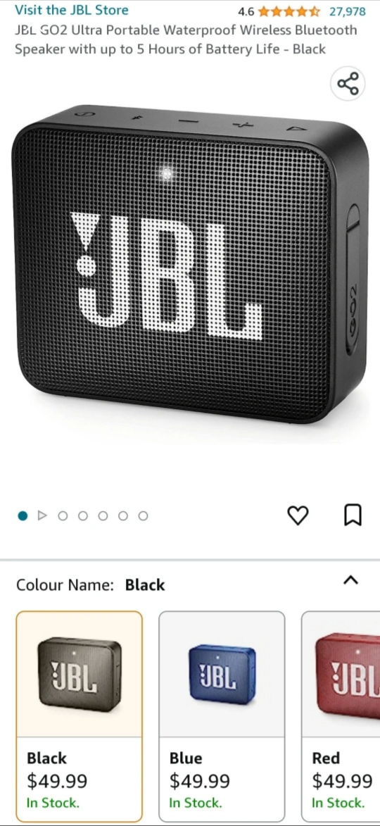 JBL GO2 Ultra Wireless Bluetooth Speaker #sellingspree - photo 2