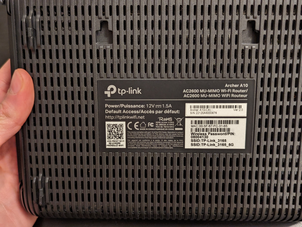 TP-Link AC2600 Smart WiFi Router