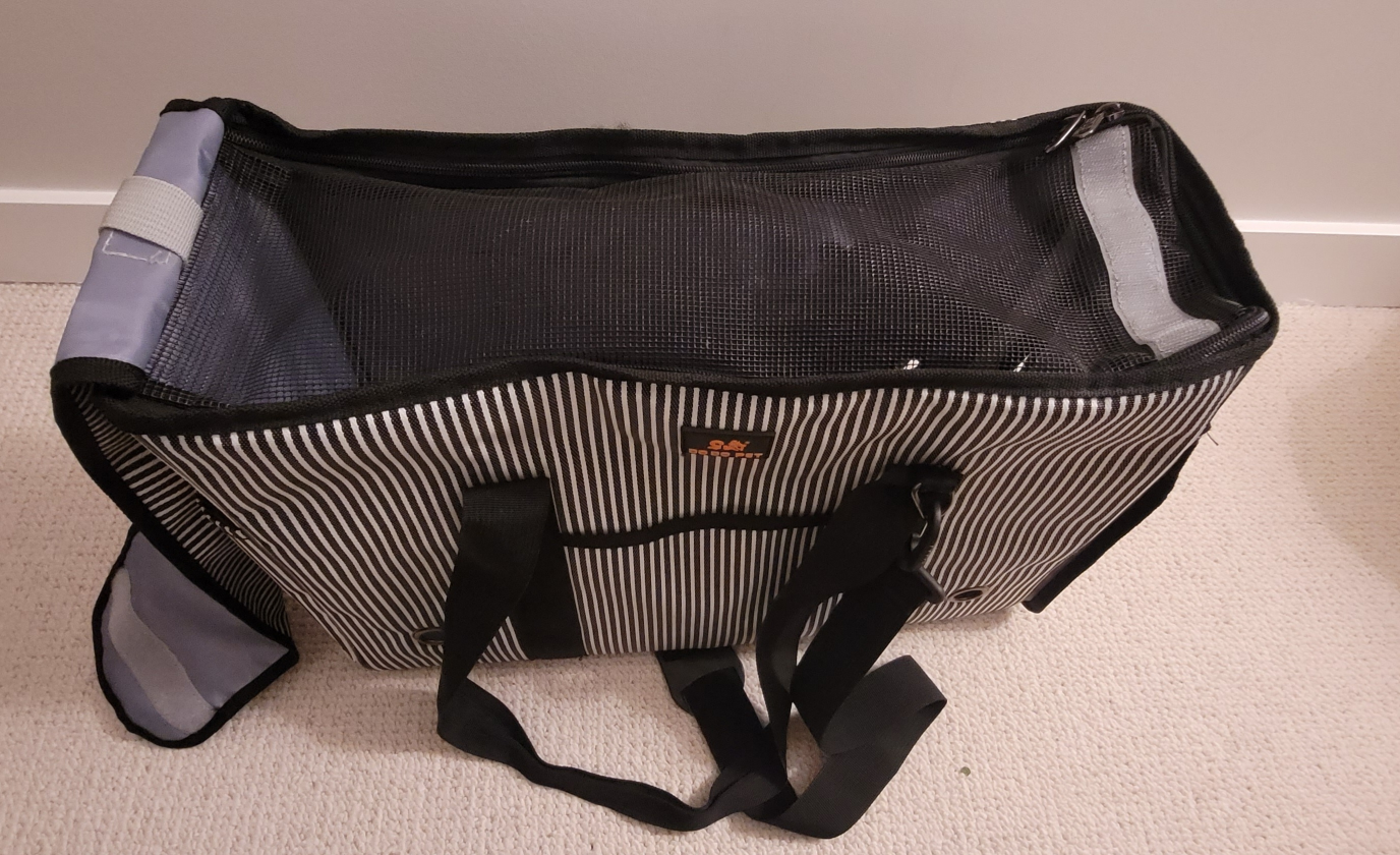Striped Dog Carry Bag