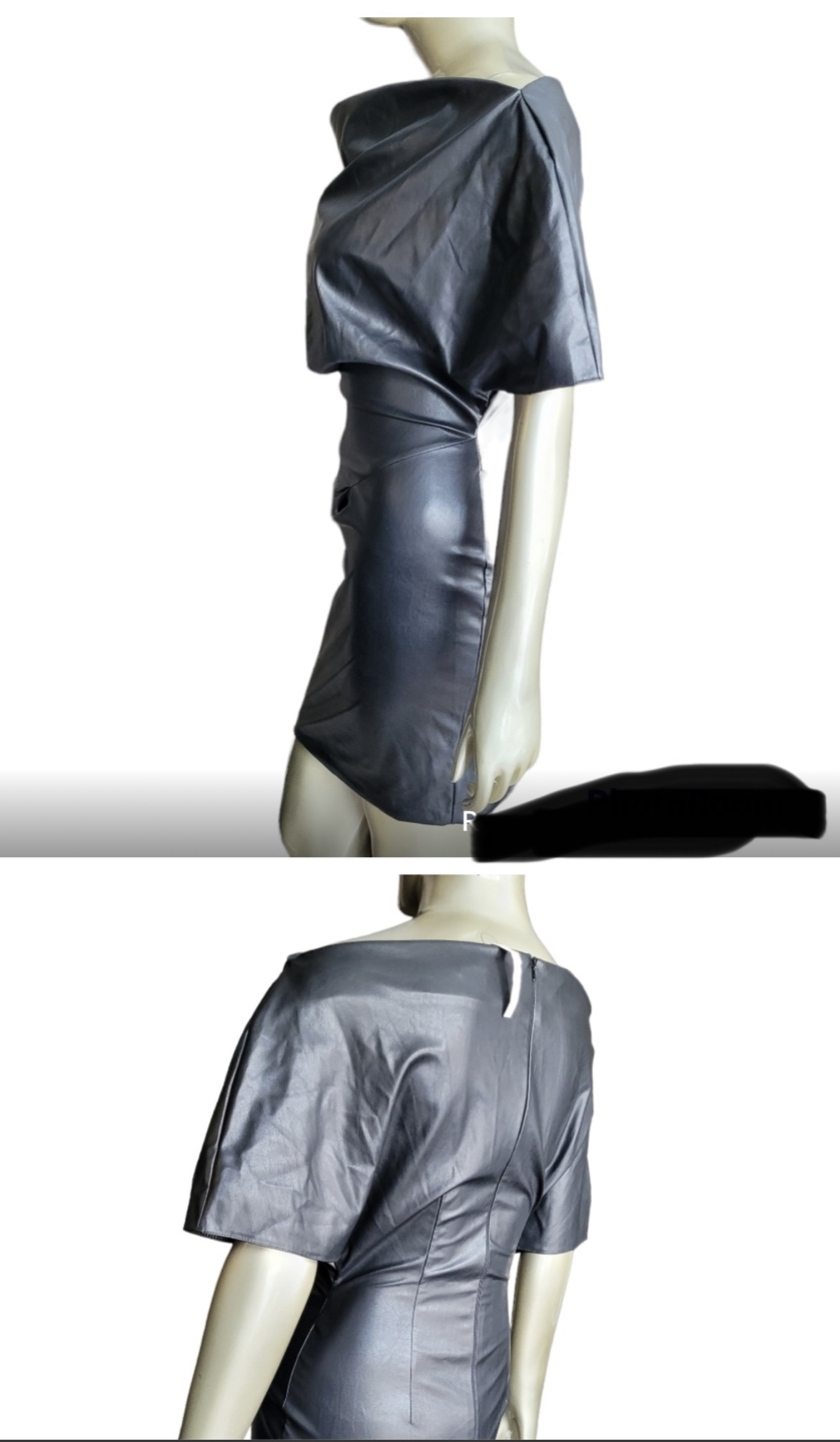 ASOS faux leather dress -2. In new condition image indicator(3)