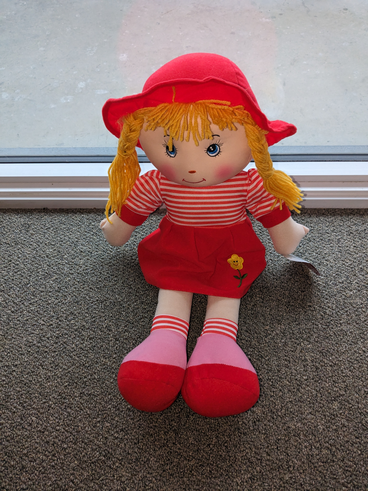 New Rag Doll (Age 3+) #freecycle