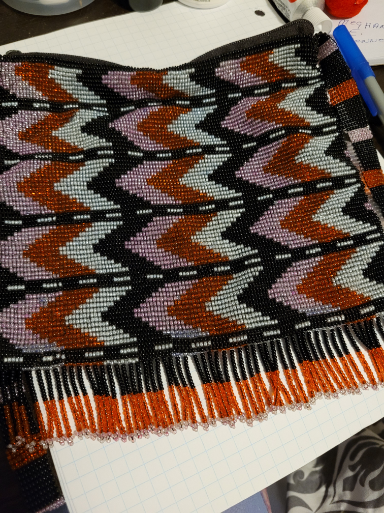 Native beaded purse thumbnail