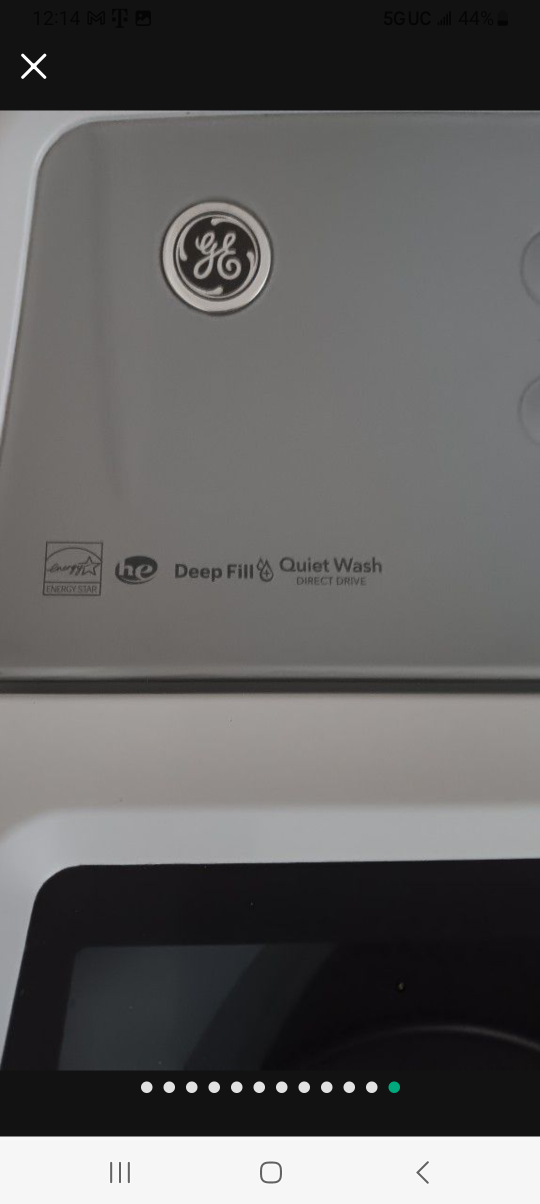 GE top washer machine - photo 3