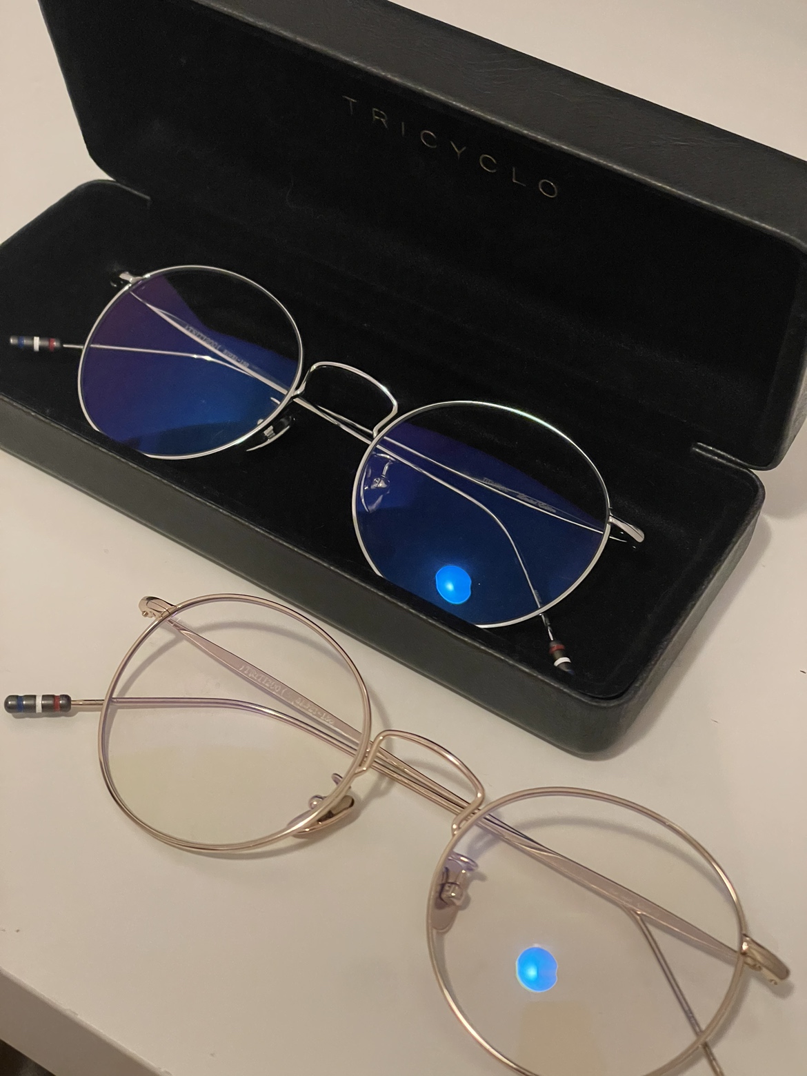 Bluelight Glasses (Gold+Silver) thumbnail