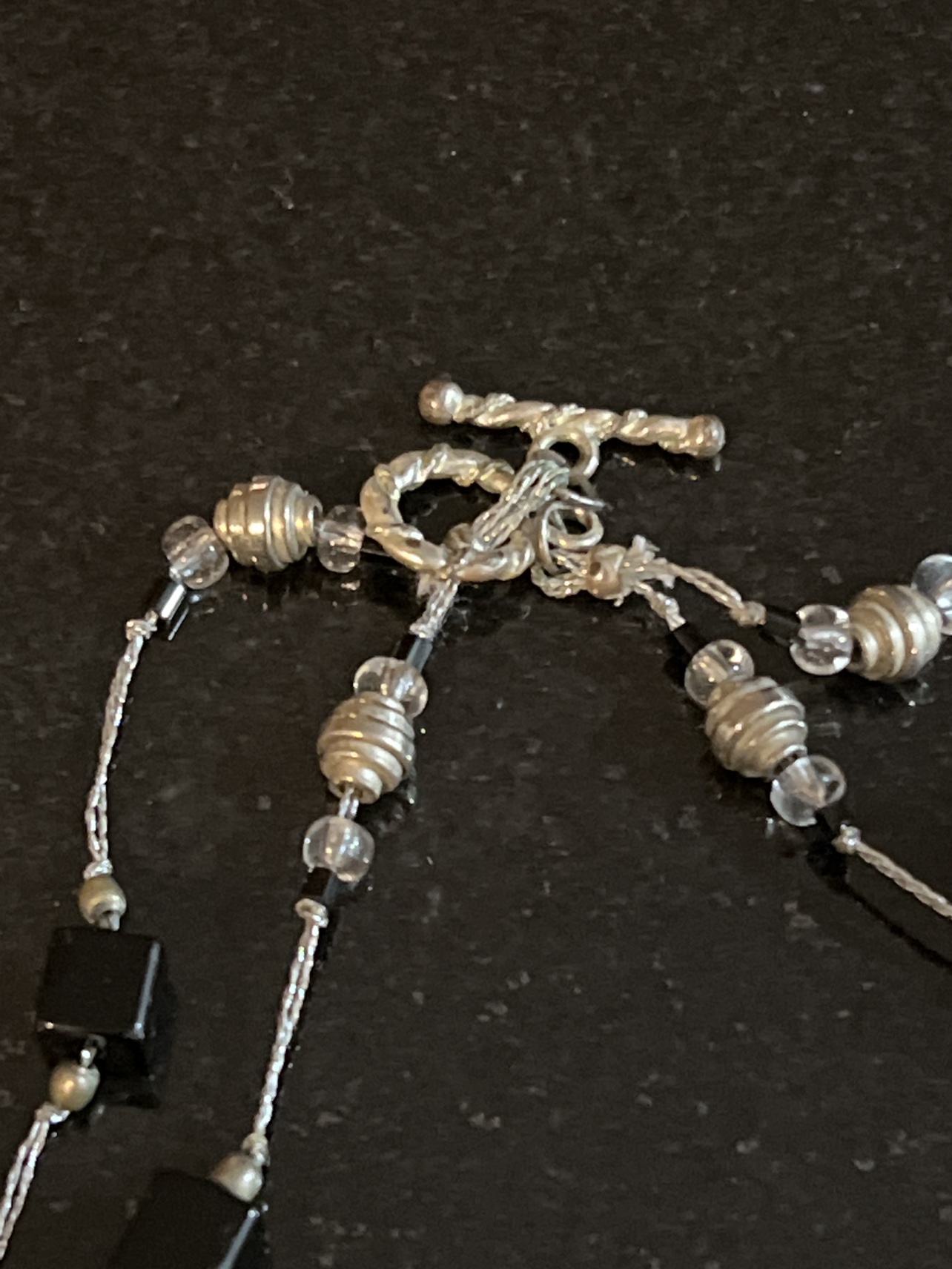 Necklace / Chain with beads - photo 2