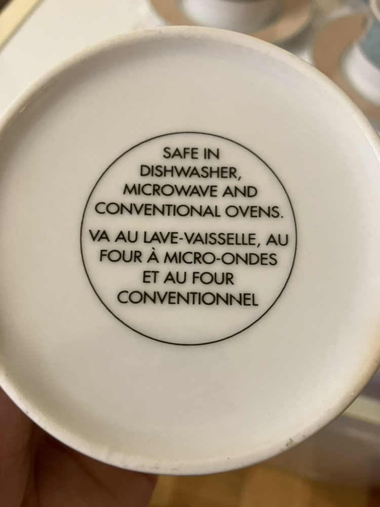 6 Tea cups and 6 plates. image indicator(3)