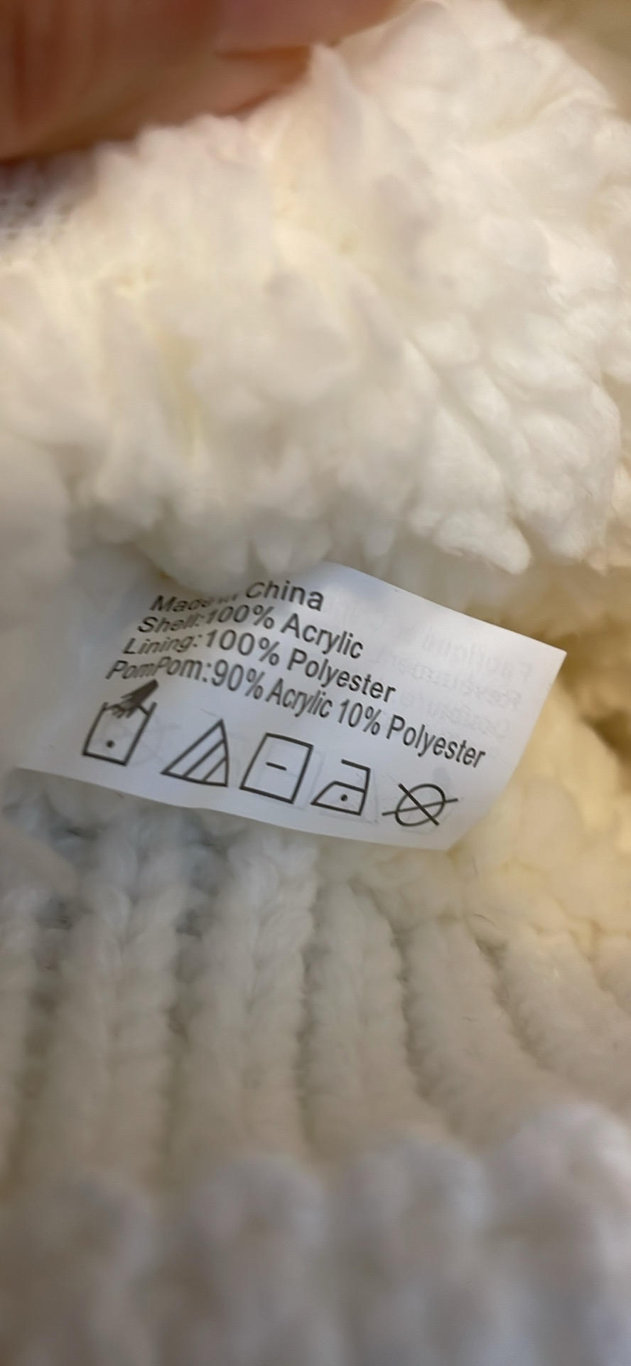 White beanie - photo 3