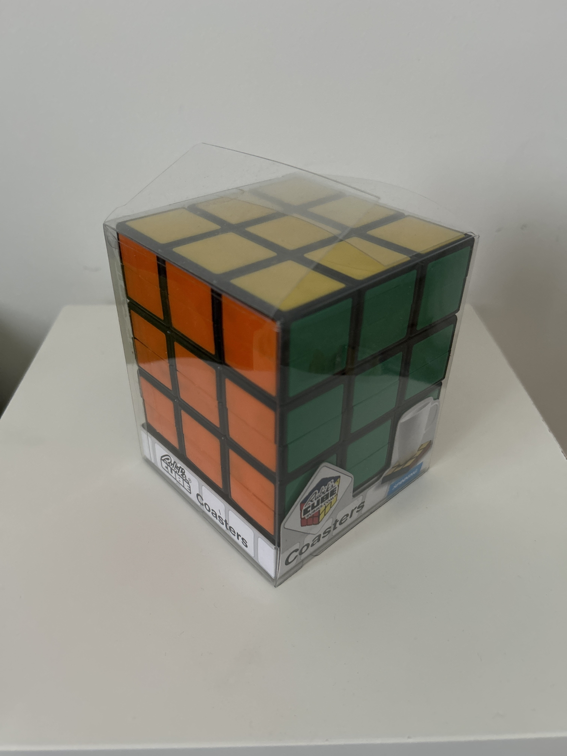 Rubik’s cube coasters