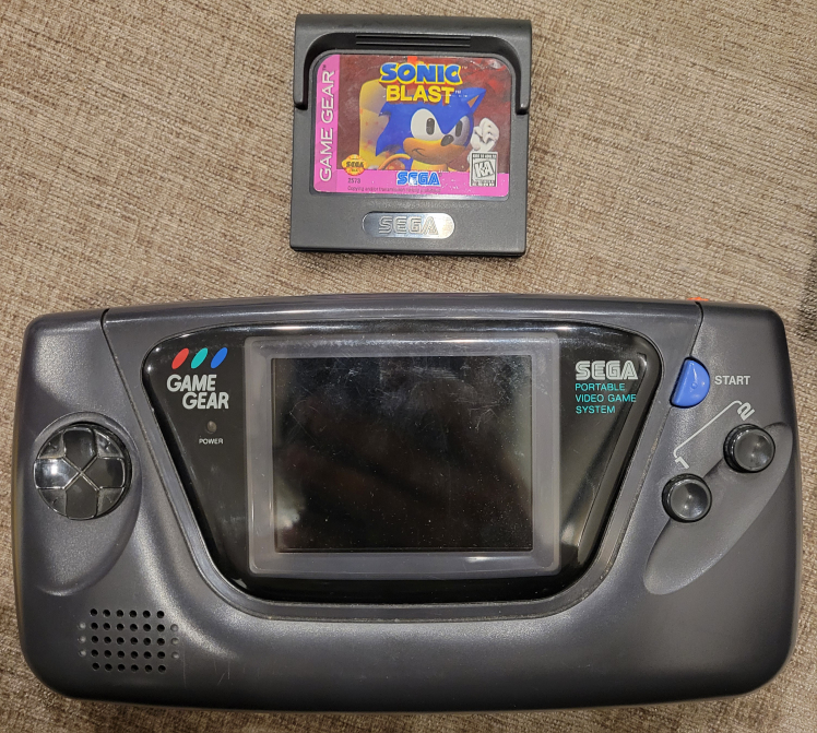 sega gamegear with sonic blast thumbnail