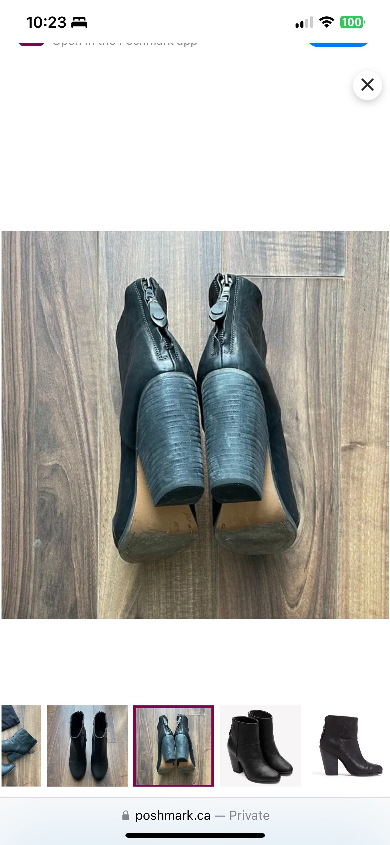 Rag & Bone Newbury leather boots image indicator(3)