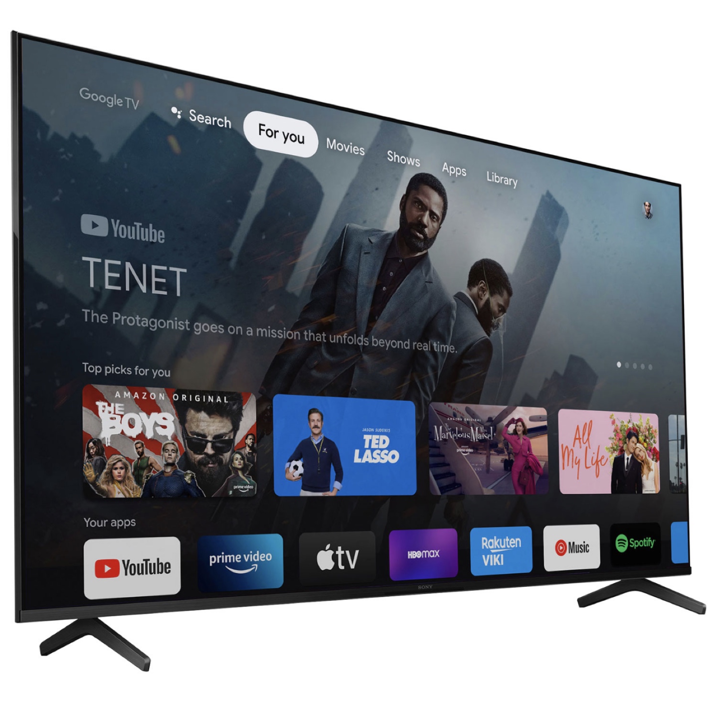 Sony X80K 65" 4K UHD HDR LED Smart Google TV image indicator(4)