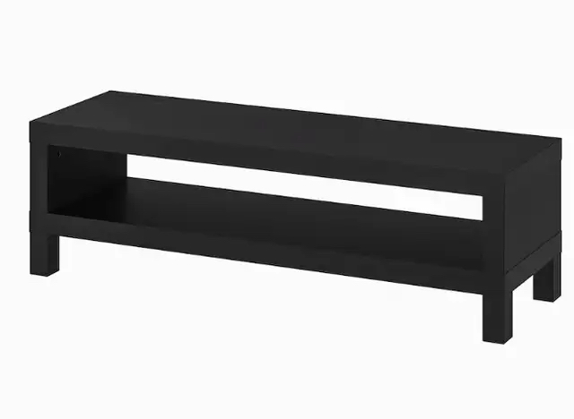 Ikea LACK TV Bench - like new - 120cm x 35cm x 36cm - photo 3