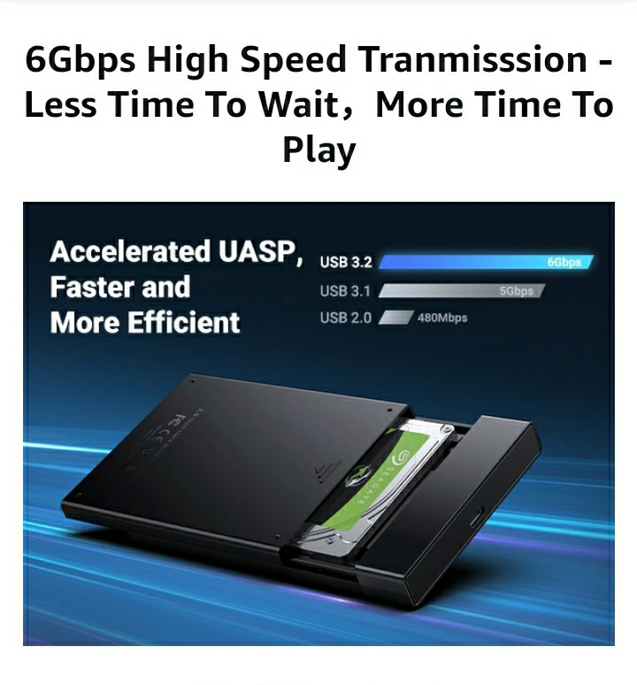 USB C Hard Drive Enclosure - photo 3