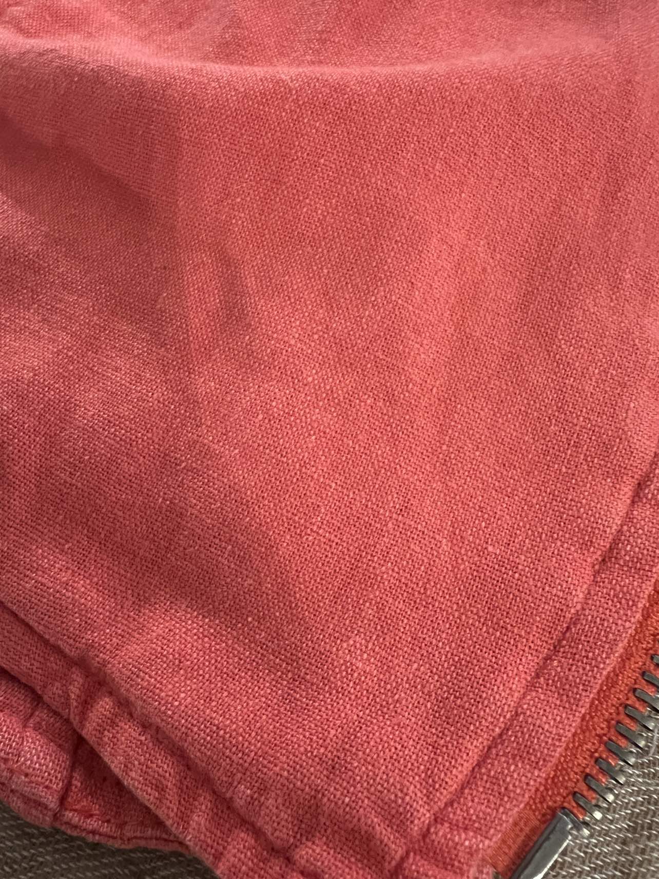 Linen crop jacket - photo 3