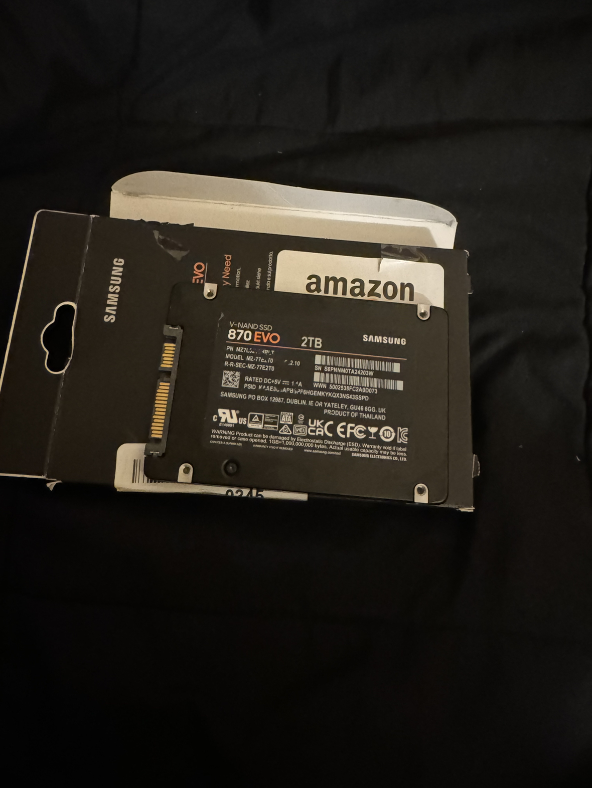 samsung Ssd 870 evo 2tb - photo 3