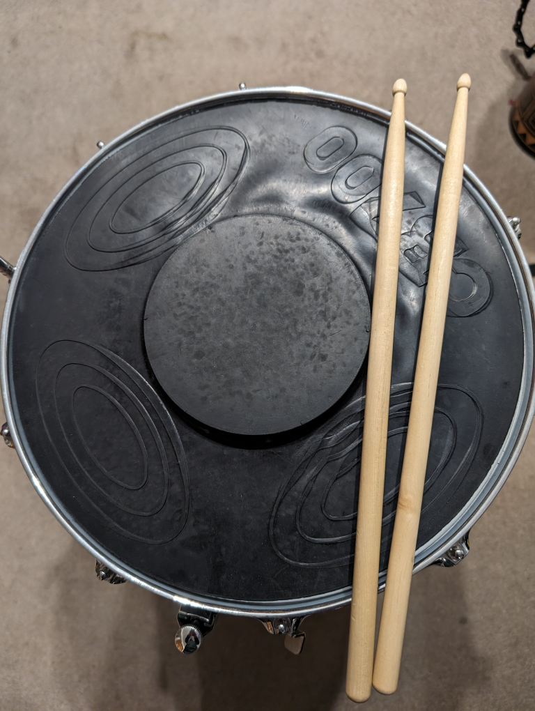 Snare Drum with Drumsticks and Practice Pad - photo 2