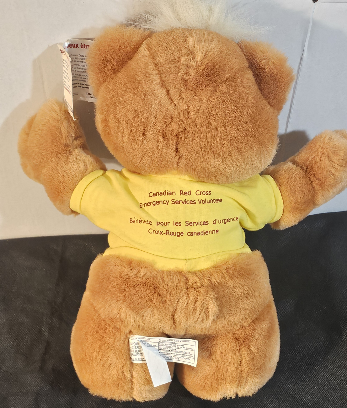 Zeddy Zellers Store Mascot Canadian Red Cross Plush Bear  - photo 3
