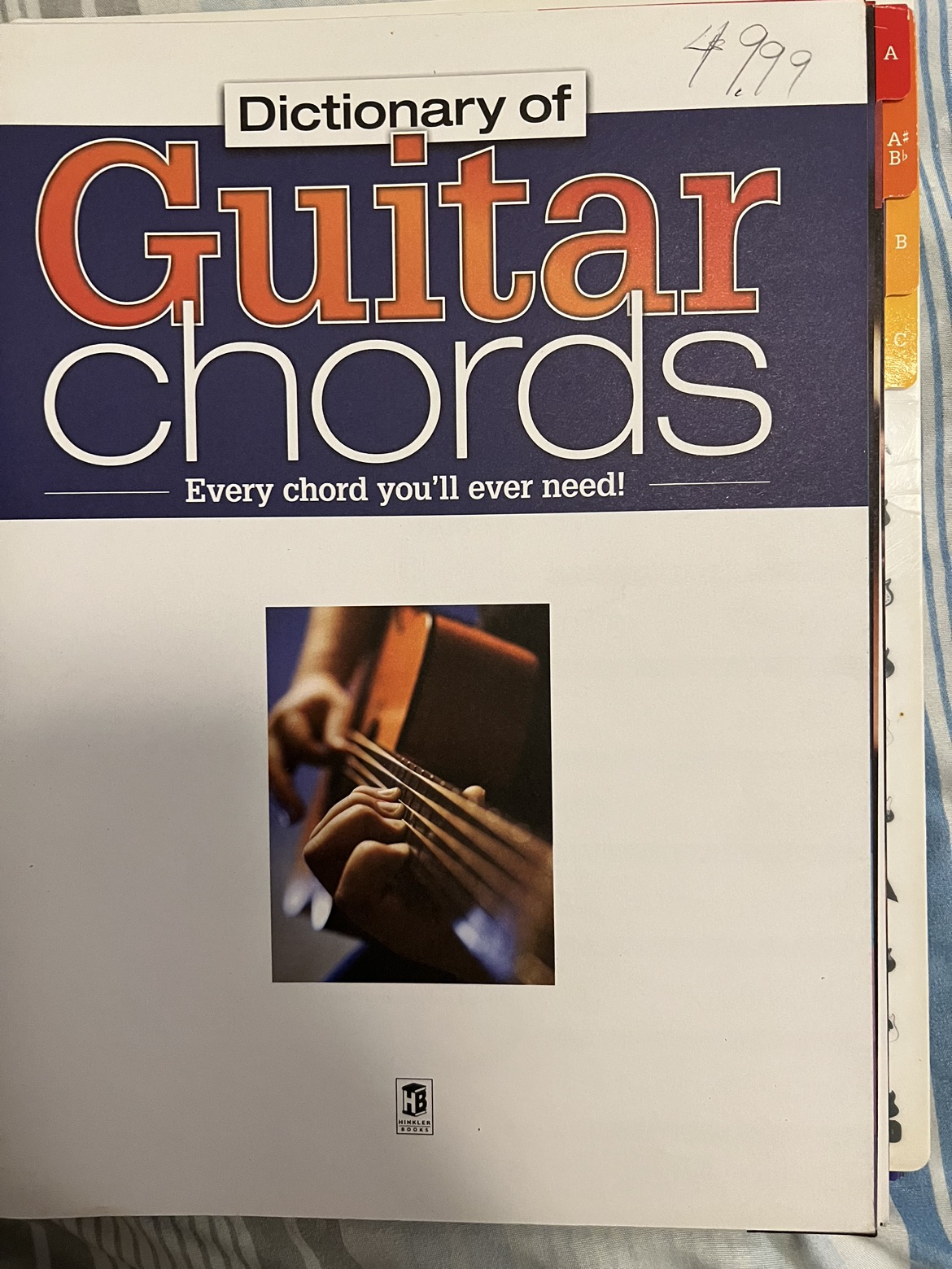 Guitar chord dictionary image indicator(2)