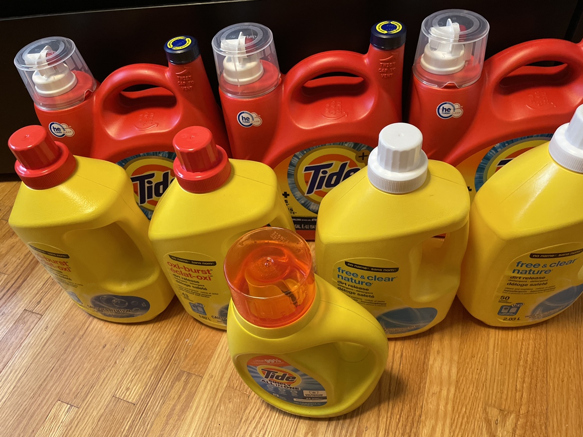 Brand new Laundry Detergent over 500 loads!!!