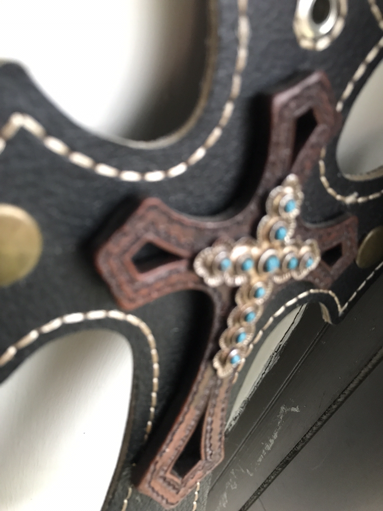 Leather cross - photo 2
