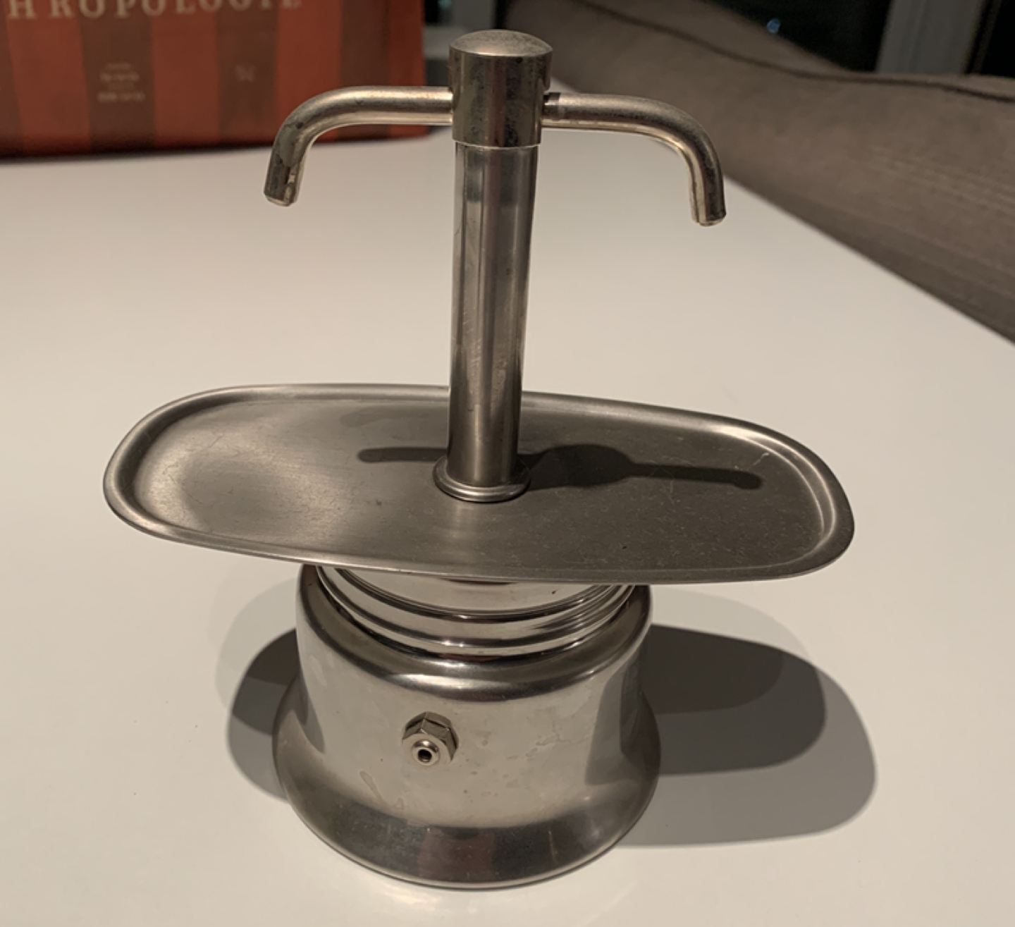 Two shot stovetop espresso maker
