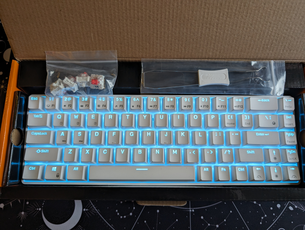 Royal Kludge 68 gaming keyboard - photo 2