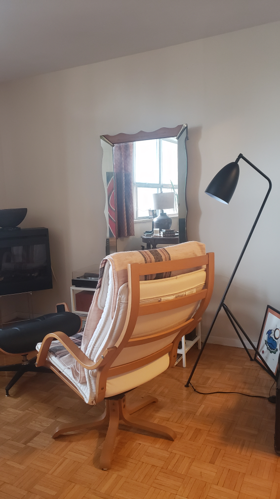 Bentwood chair &Ottoman