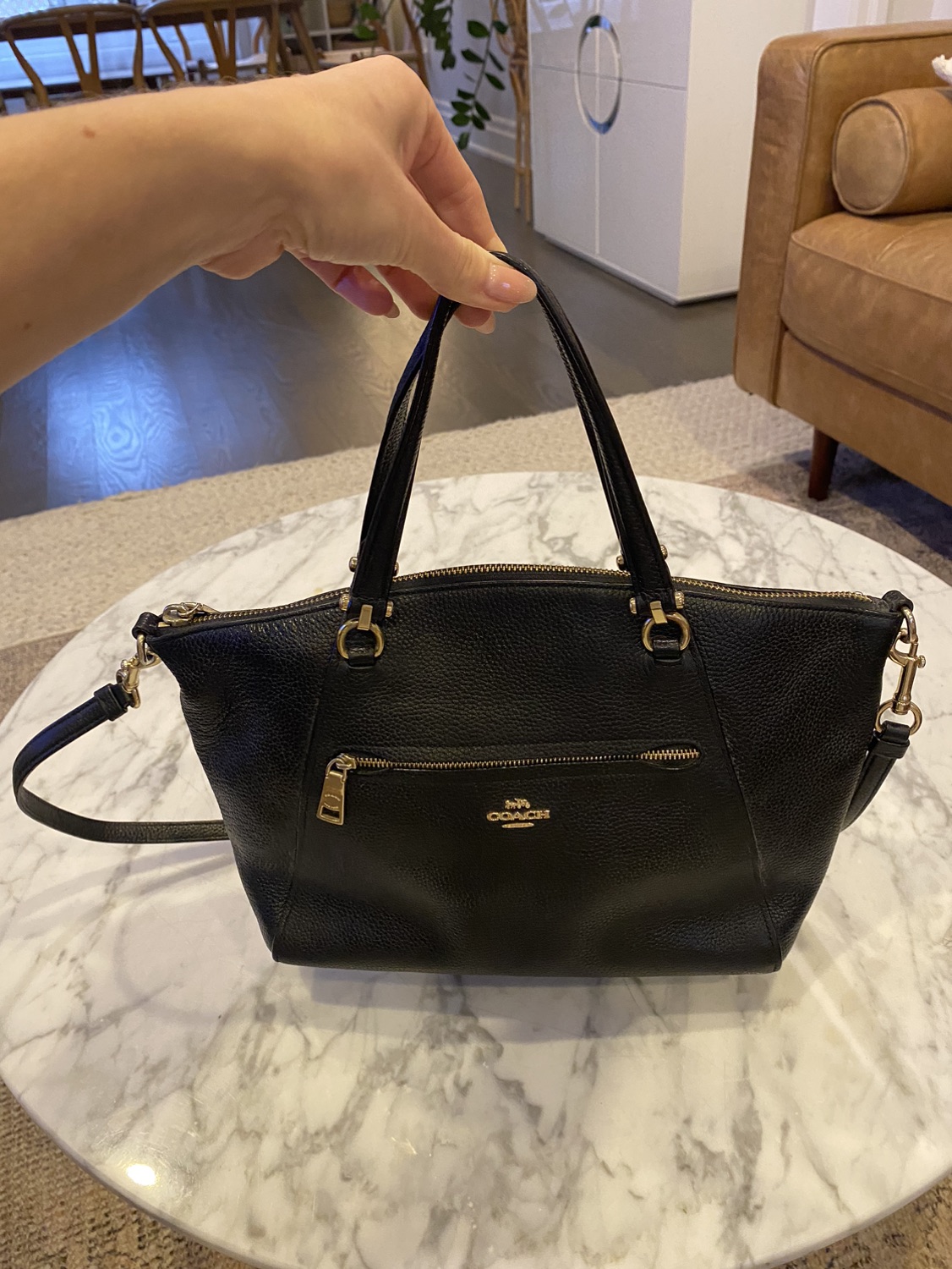 Coach purse, black image indicator(2)