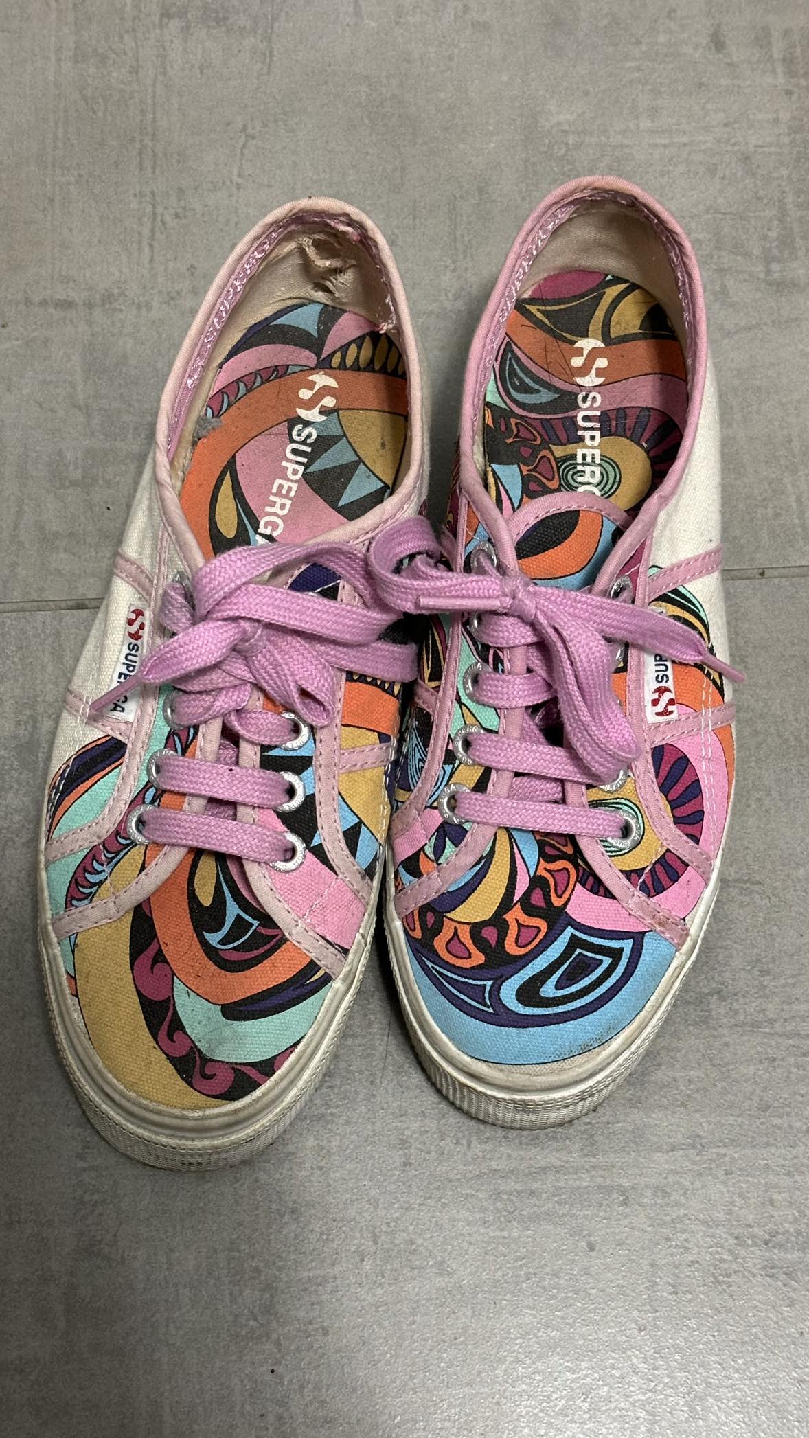 Limited edition superga platform shoes - photo 2