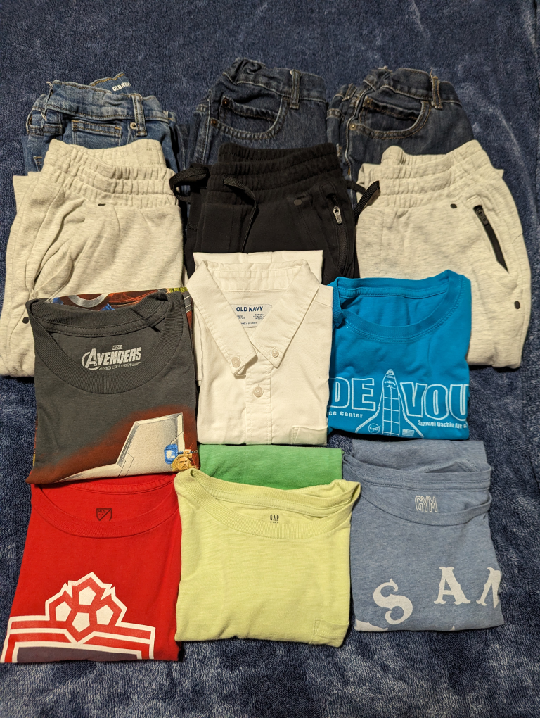 Package of clothes for boys size 12 (large) thumbnail