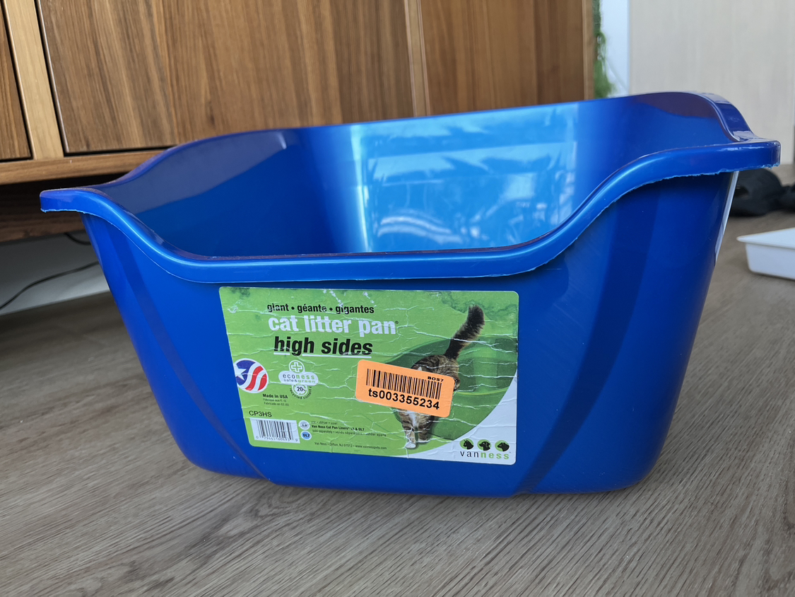 Blue Plastic Bin - photo 3