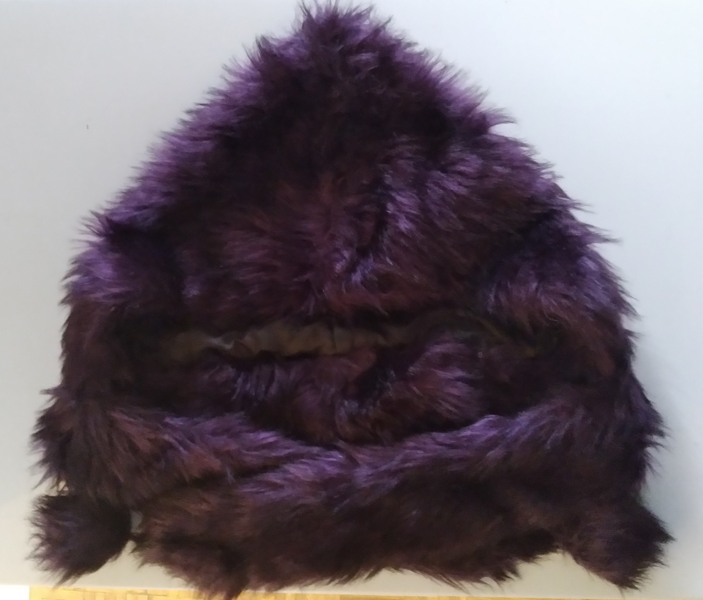 Winter Woman's Hooded/Scarf Purple Color image indicator(2)