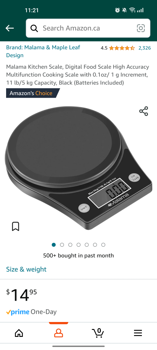 Digital Kitchen Scale