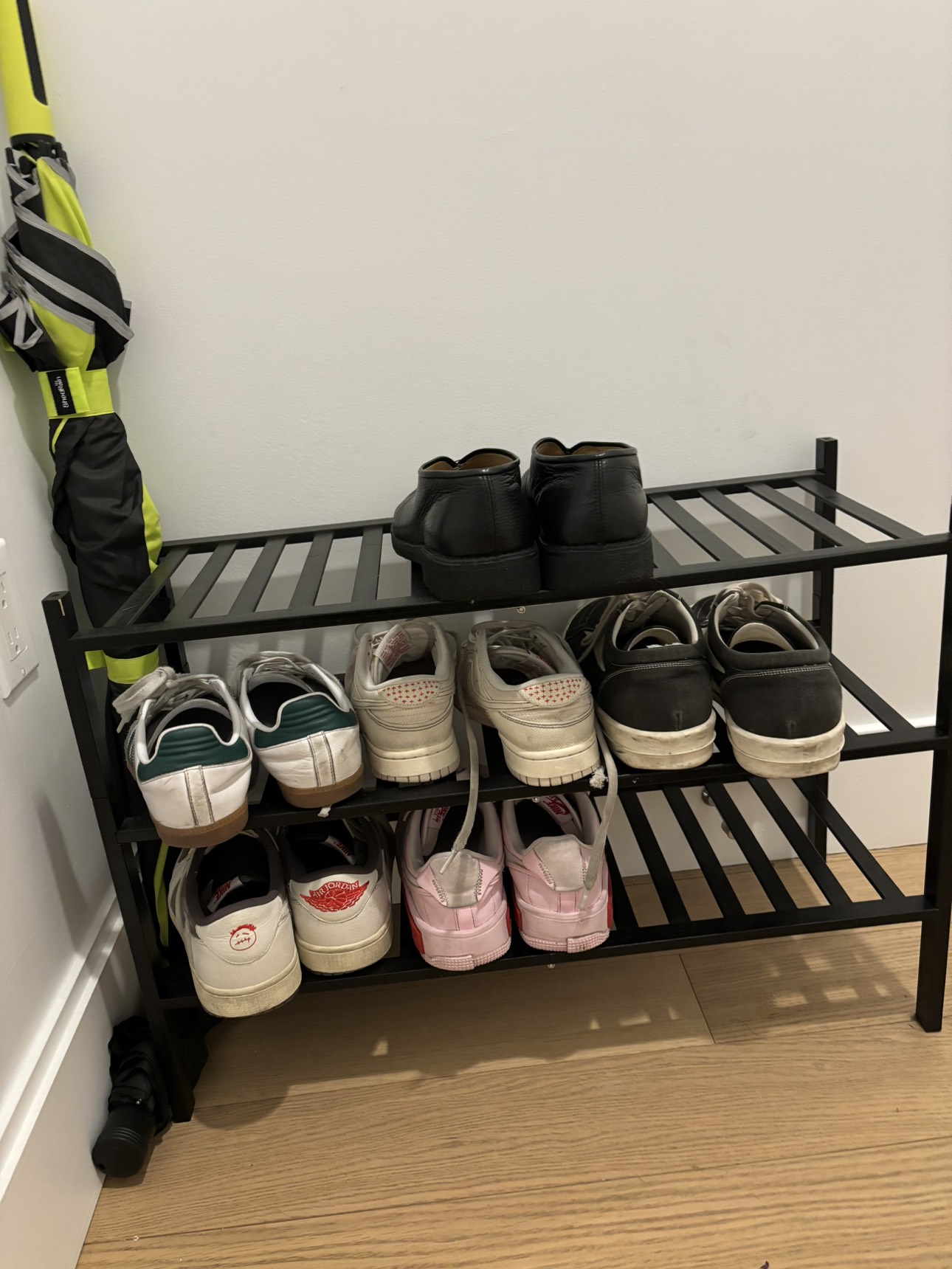 3 tier shoe rack