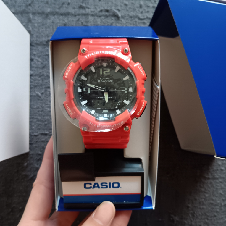 BRAND NEW Casio AQS810WC-4AV Tough Solar Power Analog Watch image indicator(2)