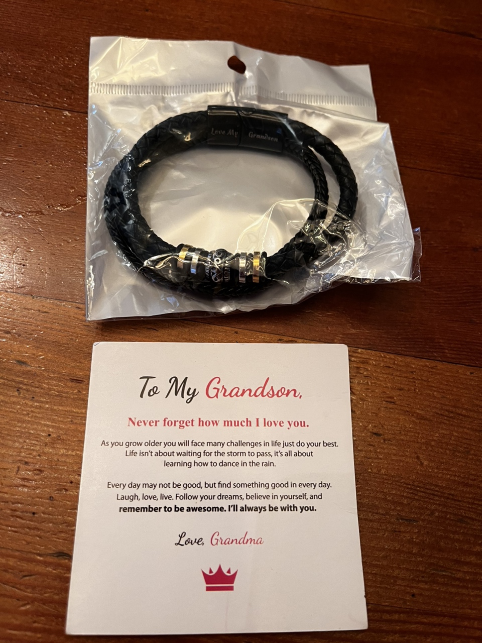 Bracelets for grandsons thumbnail