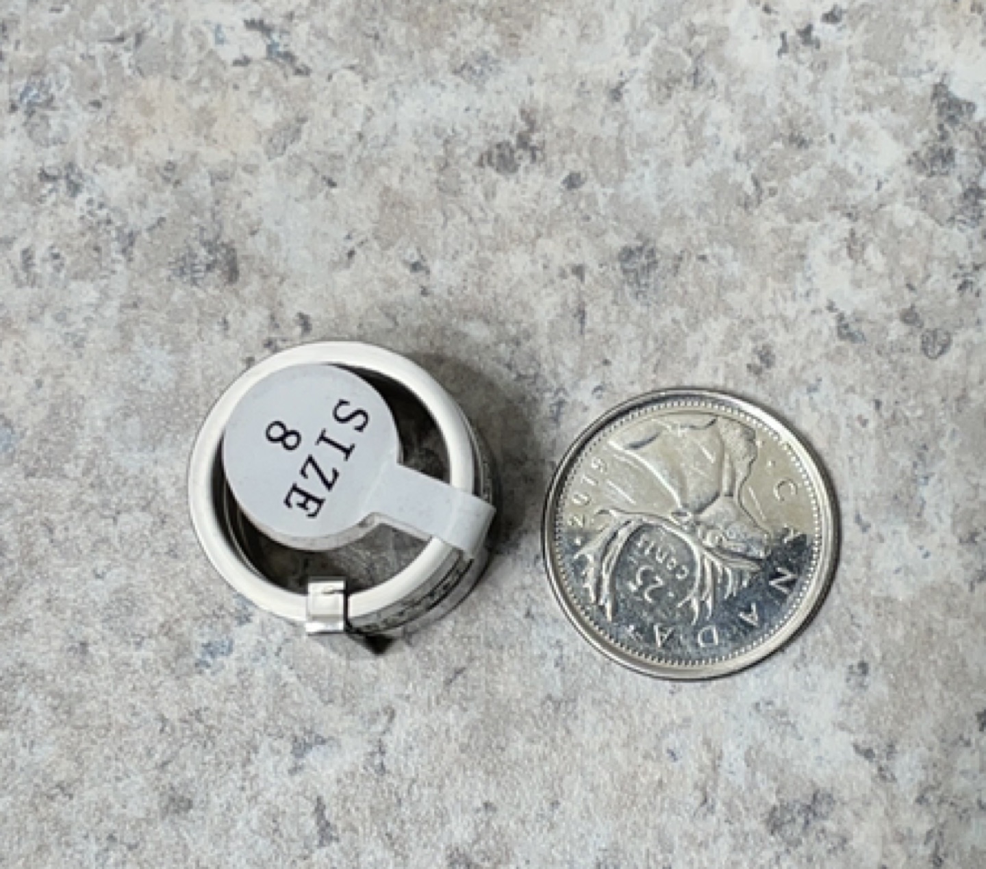 Mens or Women’s 3 layer stainless steel ring image indicator(6)