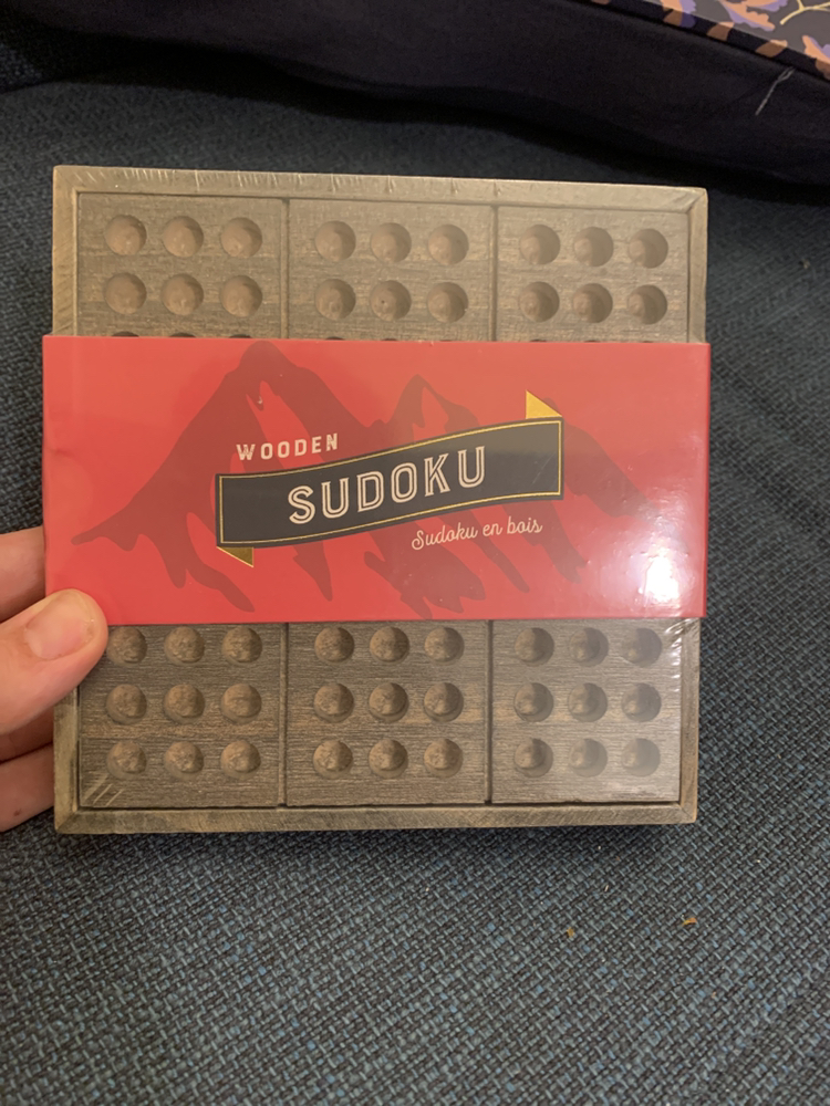 Wooden Sudoku set #freecycle thumbnail