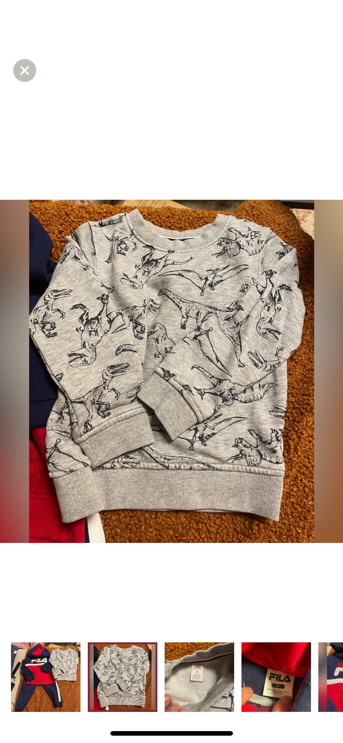 Bundle of Boys Size 3T Sweater and Sweatsuit image indicator(2)