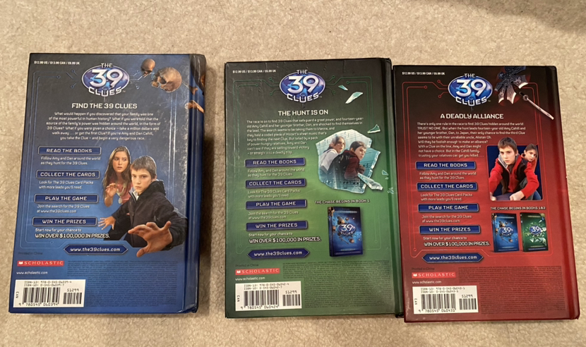 The 39 clues 3 books like new hard cover for gift 🎁 image indicator(2)