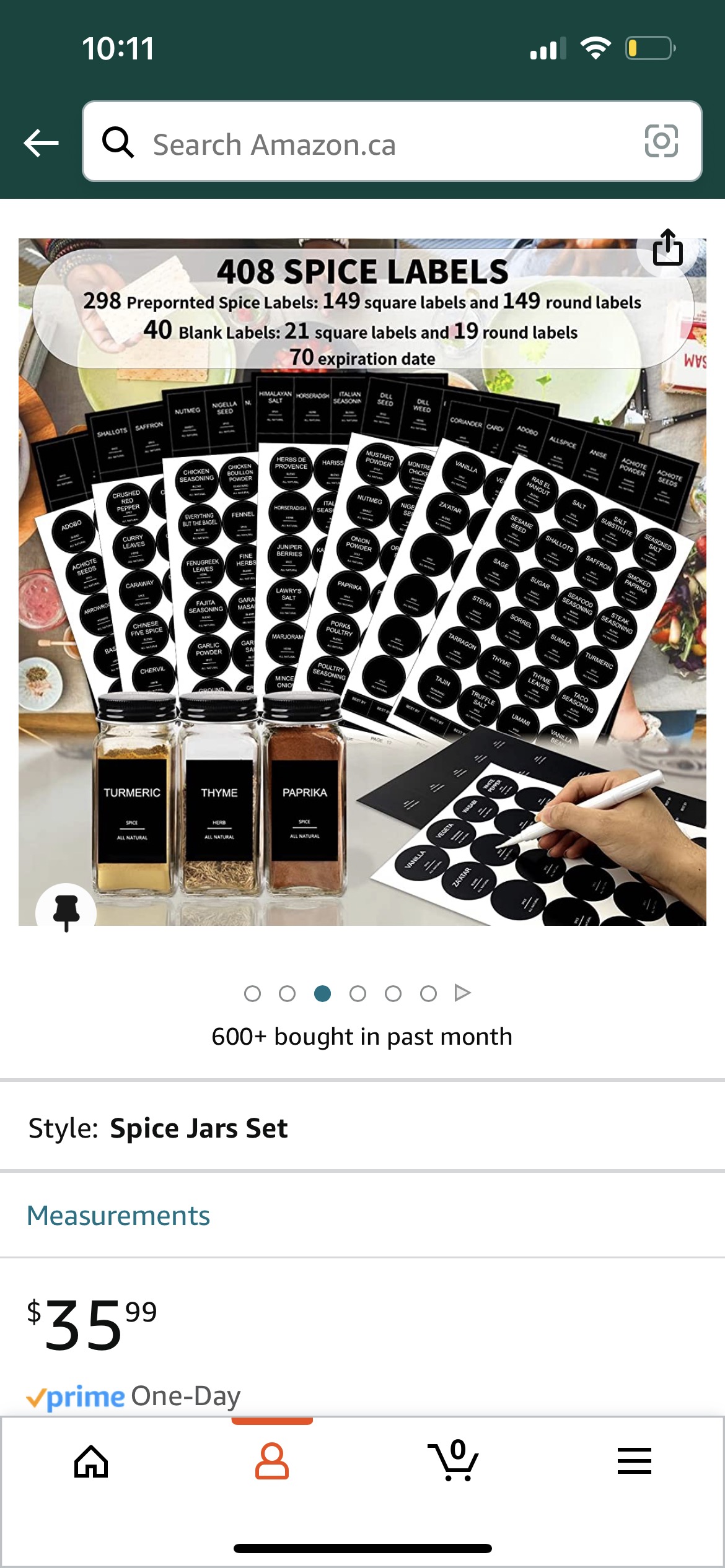 Amazon 24Pc Glass Jar Set - photo 3