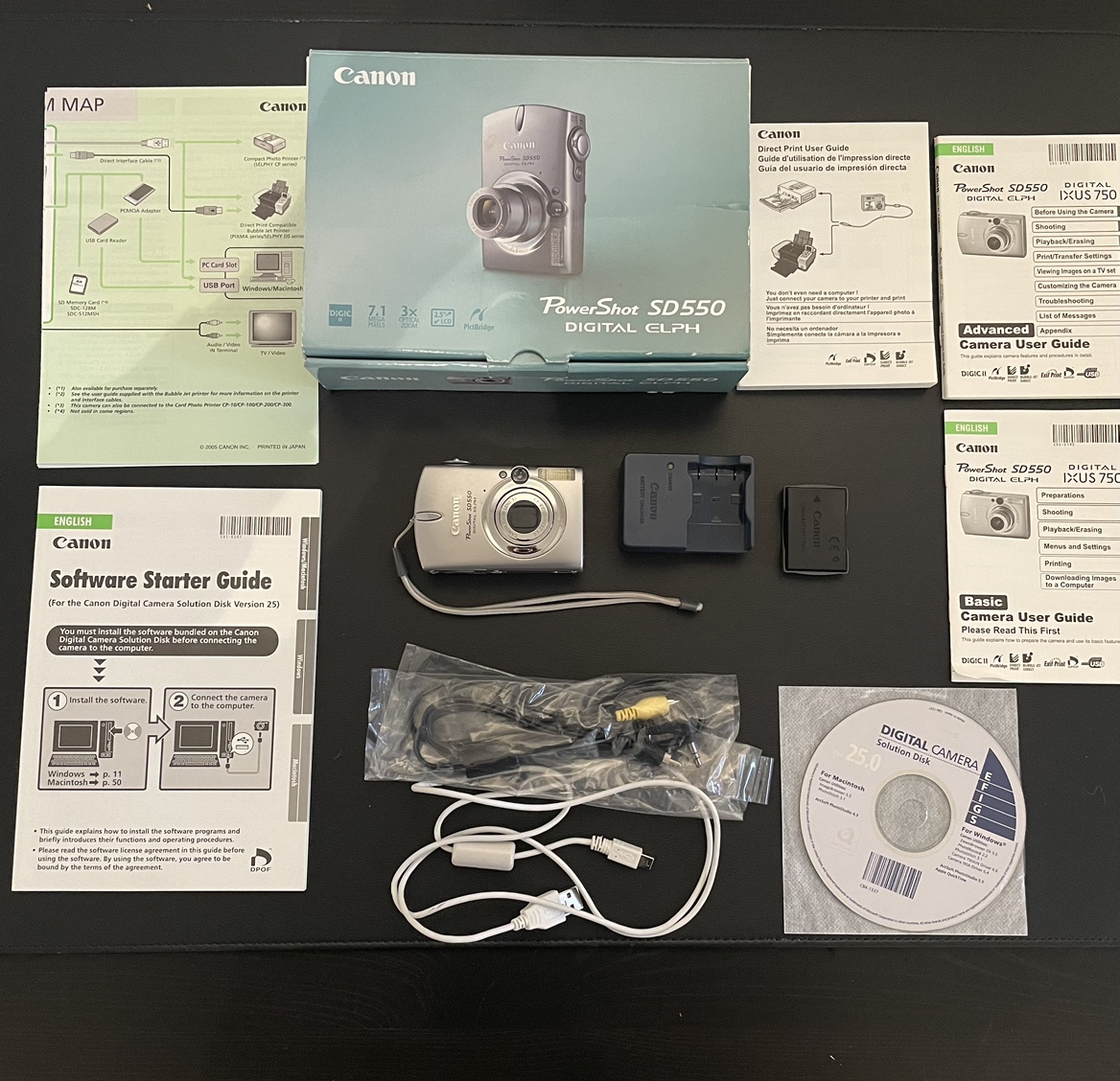 Canon PowerShot SD550 Digital ELPH Camera