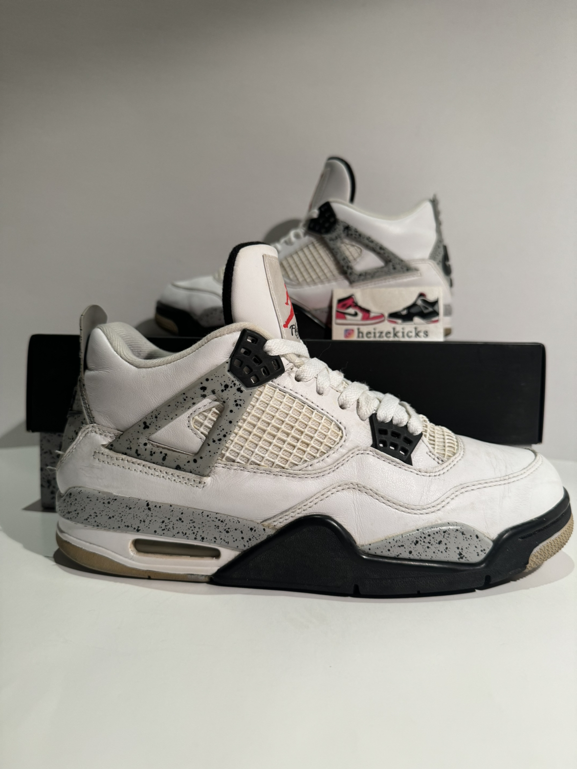 Air Jordan 4 White Cement size 8.5 thumbnail