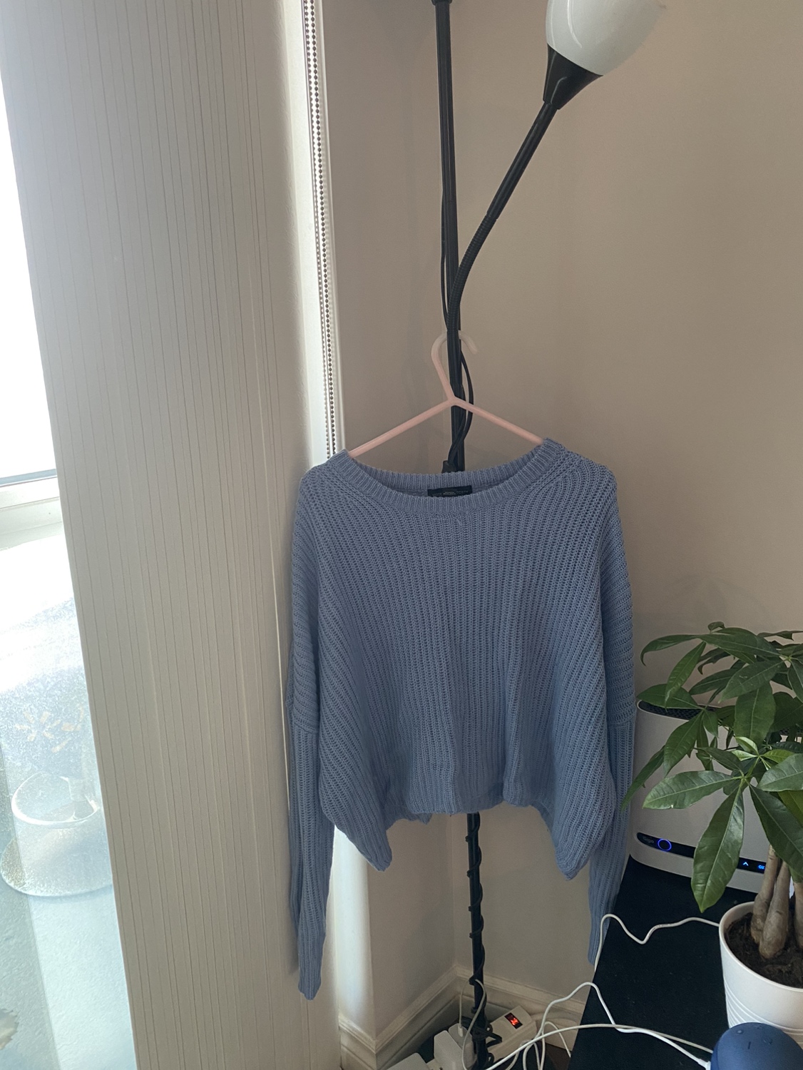 Powder Blue women's sweater image indicator(2)