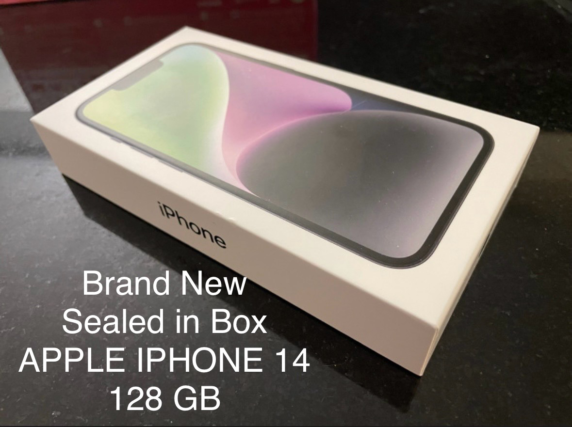 New (in box) Apple Iphone 14 128GB
