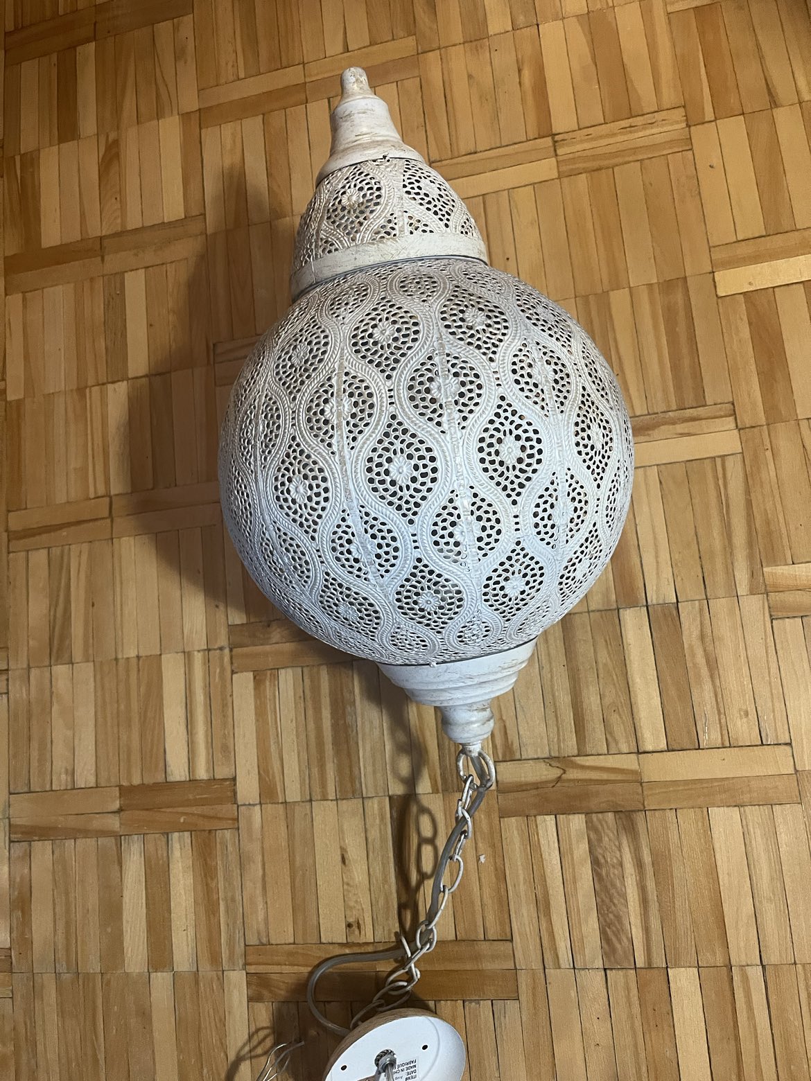 Moroccan style chandelier/lantern vintage - photo 2