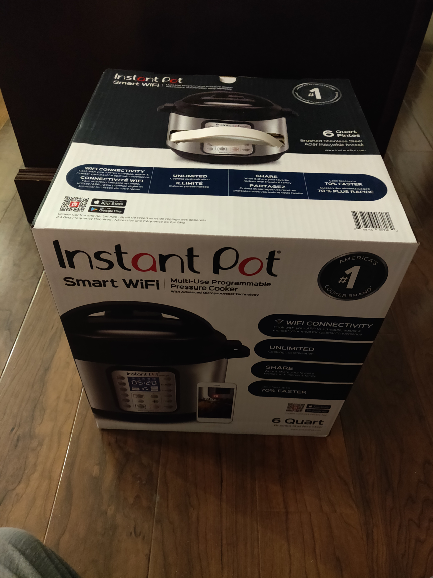Instant Pot Smart WiFi 60 6 quart Cooker brand new - photo 2