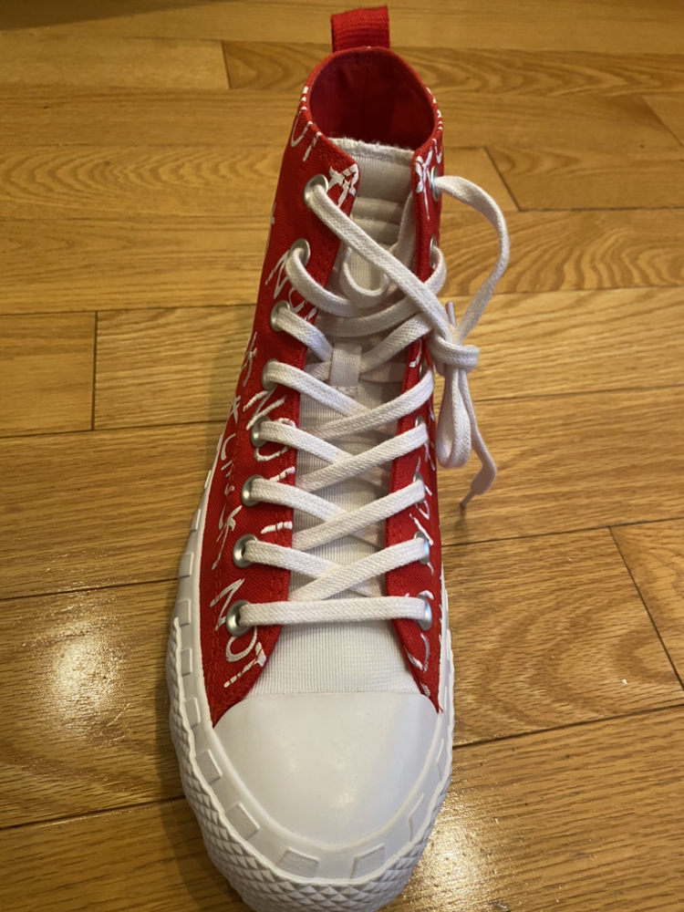 Converse high top not a chuck-red - photo 4